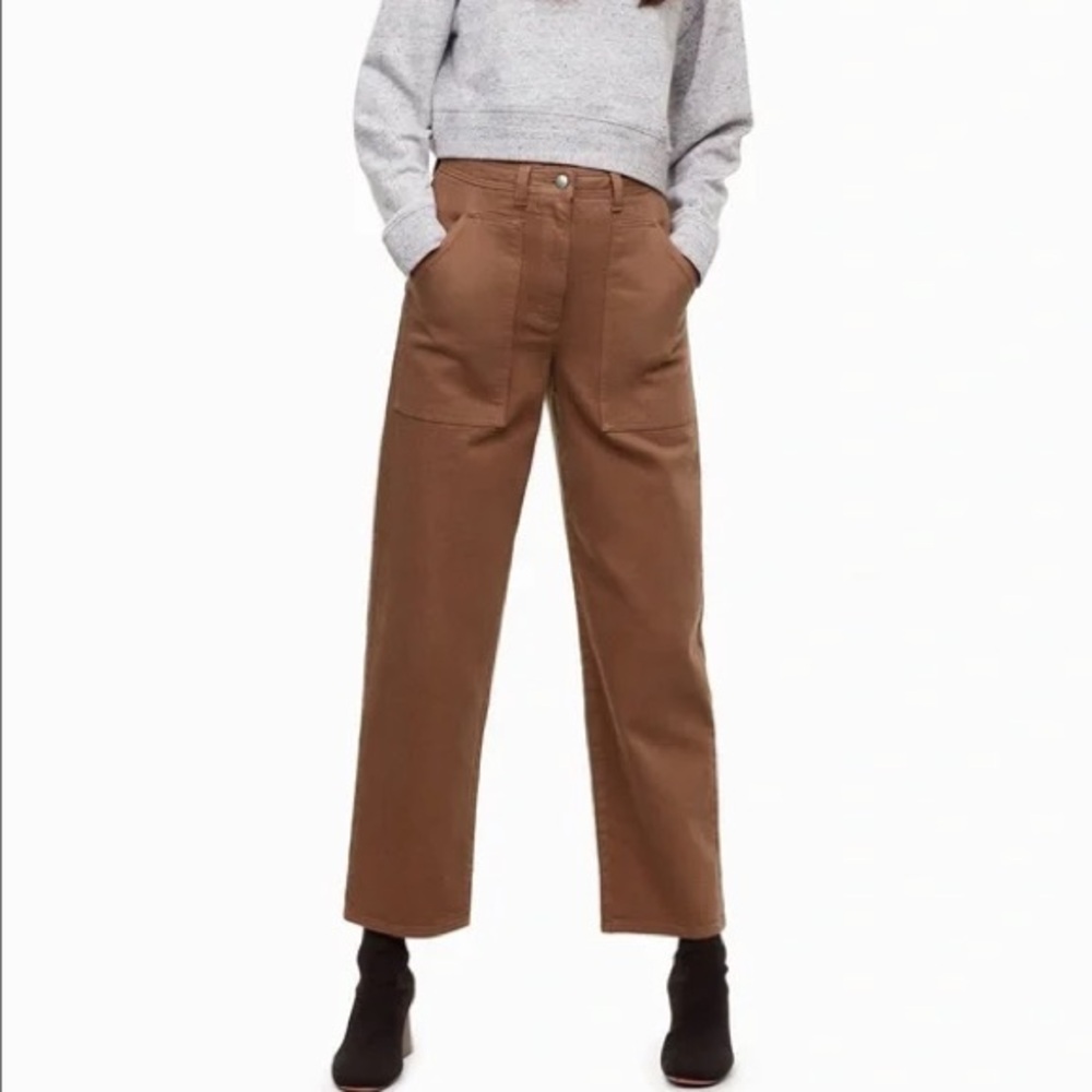 aritzia modern utility pants